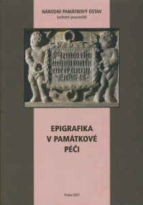 Epigrafika v pam�tkov� p��i [Detail produktu]
