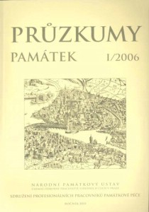 Pr�zkumy pam�tek 2006/1 [Detail produktu]