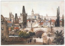 F. X. Sandmann - Mal� Strana s Karlov�m mostem [Detail produktu]