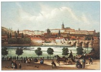 F. X. Sandmann - Panorama Hrad�an s Karlov�m mostem [Detail produktu]