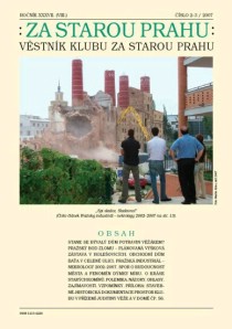 Vstnk Za starou Prahu 2007/2-3 [Detail produktu]