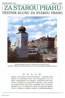 Vstnk Za starou Prahu 2006/1 [Detail produktu]