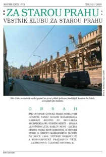 Vstnk Za starou Prahu 2005/2 [Detail produktu]
