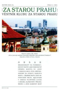 Vstnk Za starou Prahu 2001/3 [Detail produktu]