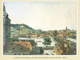 L. A. Buquoy - Prask hrad, Karlv most a Petn