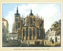 Josef embera. Jisk nmst s Chrmem sv. Vta, 1824 [Detail produktu]