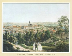 V. Morstadt, J. embera. Prask hrad z Petna