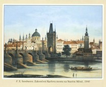 F. X. Sandmann. Zakonen Karlova mostu na Starm Mst [Detail produktu]