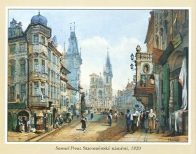 Samuel Prout. Staromstsk nmst, 1820