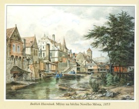 Bedich Havrnek. Mlny na behu Novho Msta