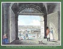 Vincenc Morstadt. Pohled na Prahu od ern ve na Praskm hrad [Detail produktu]