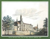 Vincenc Morstadt. Ulice Na Slupi s klterem albtinek [Detail produktu]