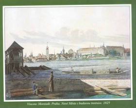 Vincenc Morstadt. Nov Msto s budovou trestnice