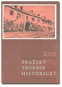 Prask sbornk historick XXIII [Detail produktu]