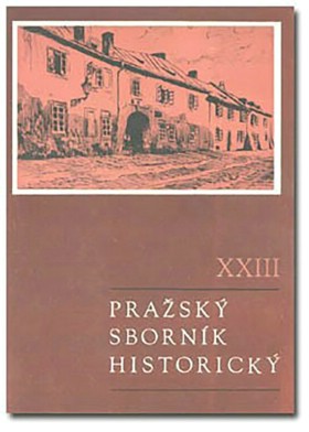 Prask sbornk historick XXIII