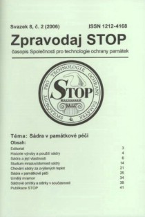 Zpravodaj STOP 2006/2. Sdra v pamtkov pi. [Product Detail]
