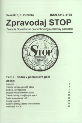 Zpravodaj STOP 2006/2. S�dra v pam�tkov� p��i.
