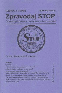 Zpravodaj STOP 2003/2. Rumbursk Loreta. [Product Detail]