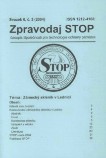 Zpravodaj STOP 2004/3. Zmeck sklenk v Lednici. [Product Detail]