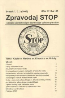 Zpravodaj STOP 2005/2. Kaple sv. Martina, sv. Erharda a sv. Uruly [Product Detail]