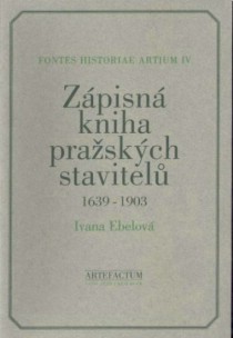 Zpisn kniha praskch stavitel 1639  1903 [Detail produktu]