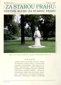 Vstnk Za starou Prahu 2010/1 [Detail produktu]