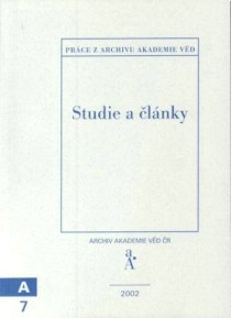 Studie a lnky k djinm vdeckch instituc [Detail produktu]