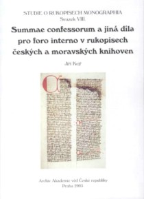 Summae confessorum a jin dla pro foro interno v rukopisech eskch a moravskch knihoven [Detail produktu]