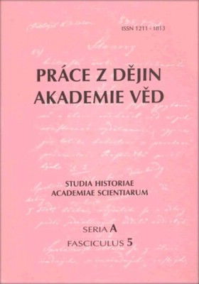 Prce z djin Akademie vd. Studia historiae academiae scientiarum