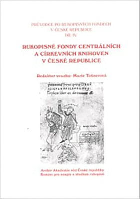 Rukopisn fondy centrlnch a crkevnch knihoven v esk republice