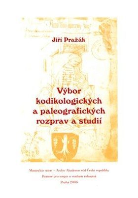 Vbor kodikologickch a paleografickch studi