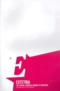 Estetika / The Central European Journal of Esthetics, 2/2010 [Detail produktu]