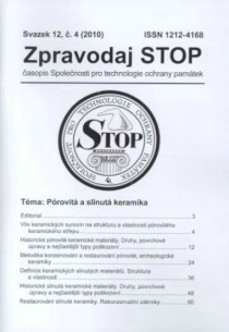 Zpravodaj STOP 2010/4. Provit a slinut keramika [Detail produktu]