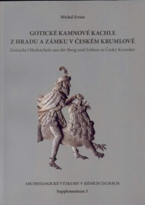 Gotick kamnov kachle z hradu a zmku v eskm Krumlov. Gotische Ofenkacheln aus der Burg und Schloss in esk Krumlov [Detail produktu]