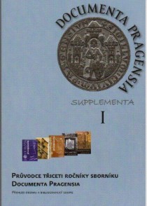 Documenta Pragensia Supplementa I [Detail produktu]