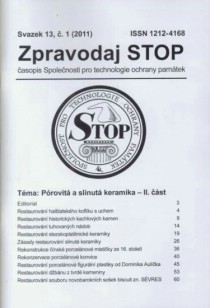 Zpravodaj STOP 2011/1. Provit a slinut keramika [Detail produktu]