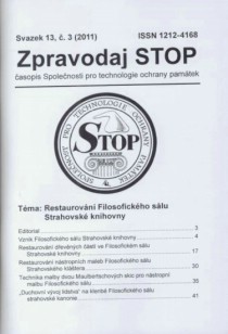 Zpravodaj STOP 2011/3. Restaurovn Filosofickho slu Strahovsk knihovny [Detail produktu]
