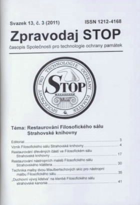 Zpravodaj STOP 2011/3. Restaurovn Filosofickho slu Strahovsk knihovny