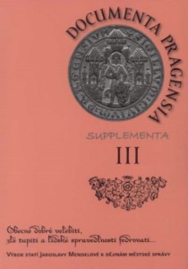 Documenta Pragensia Supplementa III [Detail produktu]