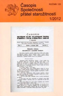 asopis Spolenosti ptel staroitnost 1/2012 [Detail produktu]