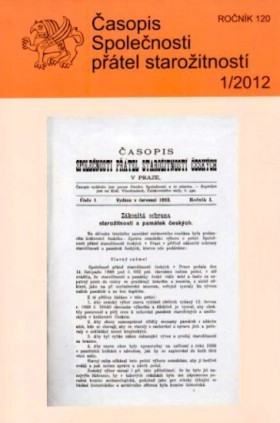 asopis Spolenosti ptel staroitnost 1/2012