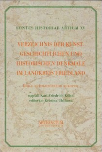 VERZEICHNIS DER KUNSTGESCHICHTLICHEN UND HISTORISCHEN DENKMALE IM LANDKREIS FRIEDLAND (Edice nedokonenho rukopisu) [Detail produktu]