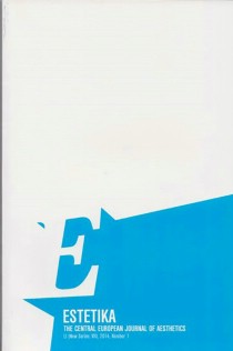 Estetika/ The Central European Journal of Aesthetics, 2014/1 [Detail produktu]