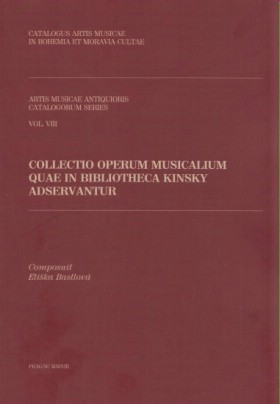 Collectio operum musicalium quae in bibliotheca Kinsky adservantur, vol. VIII