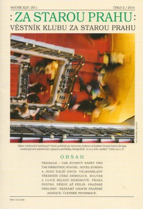 Vstnk Za starou Prahu 2014/2