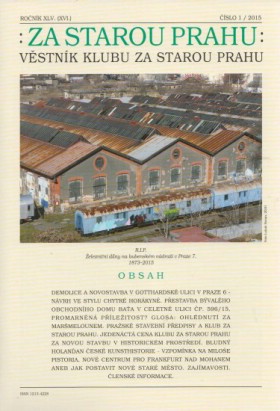 Vstnk Za starou Prahu 2015/1