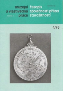 asopis Spolenosti ptel staroitnost 1998/4 [Detail produktu]