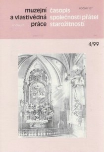 asopis Spolenosti ptel staroitnost 1999/4 [Detail produktu]