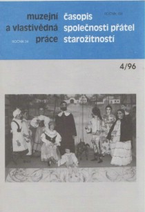 asopis Spolenosti ptel staroitnost 1996/4 [Detail produktu]