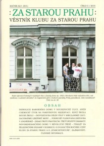 Vstnk Za starou Prahu 2015/3 [Detail produktu]